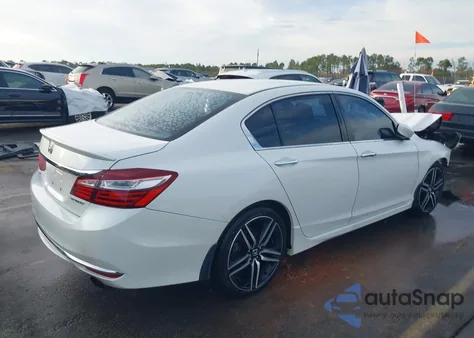 2017 Honda Accord Sport из США, поврежденный, VIN 1HGCR2F50HA083129